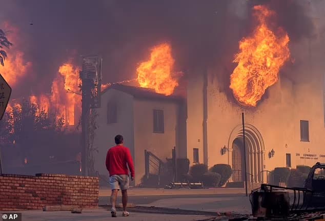 LA Fire Emergency Response Image
