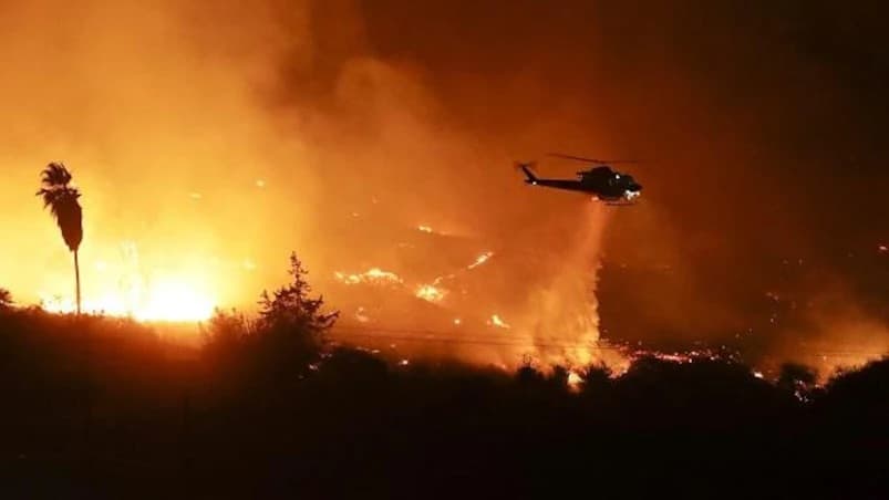 LA Fire Emergency Response Image