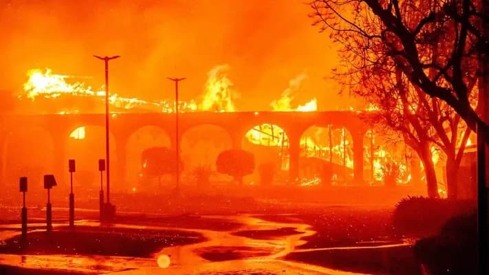 LA Fire Emergency Response Image