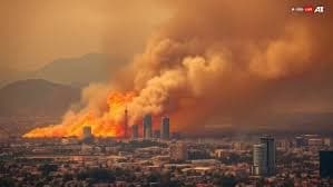 LA Fire Emergency Response Image
