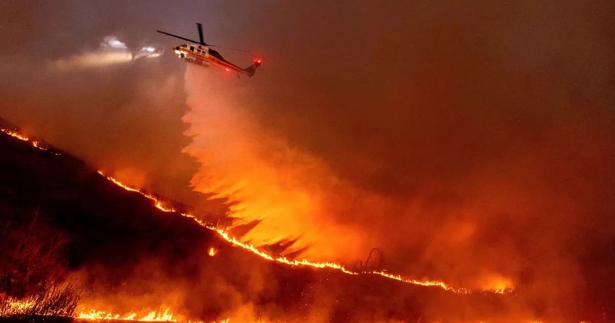 LA Fire Emergency Response Image
