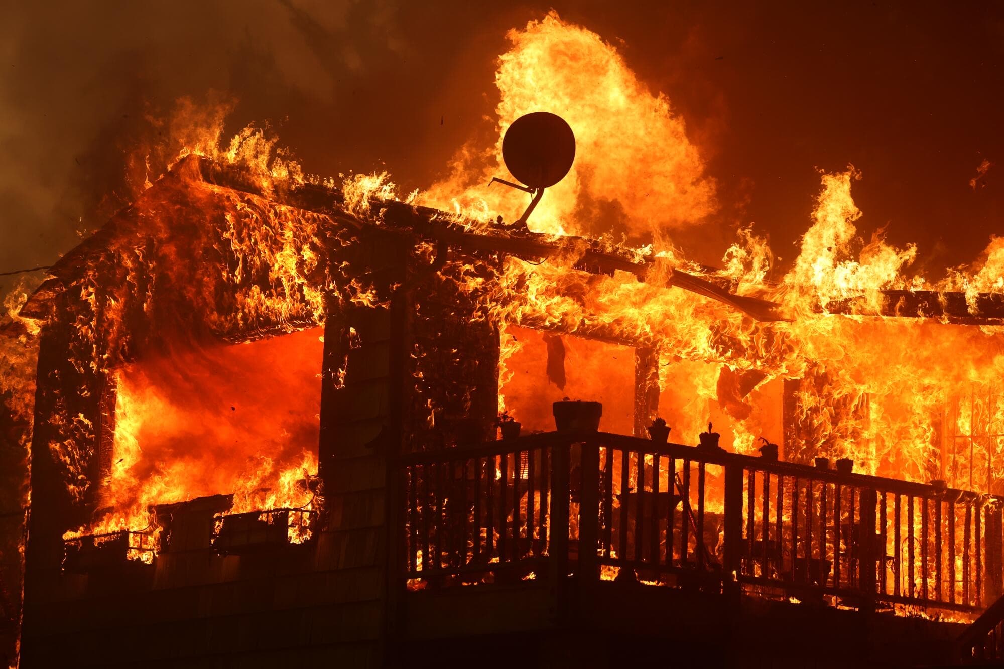 LA Fire Emergency Response Image
