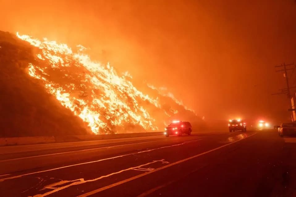 LA Fire Emergency Response Image
